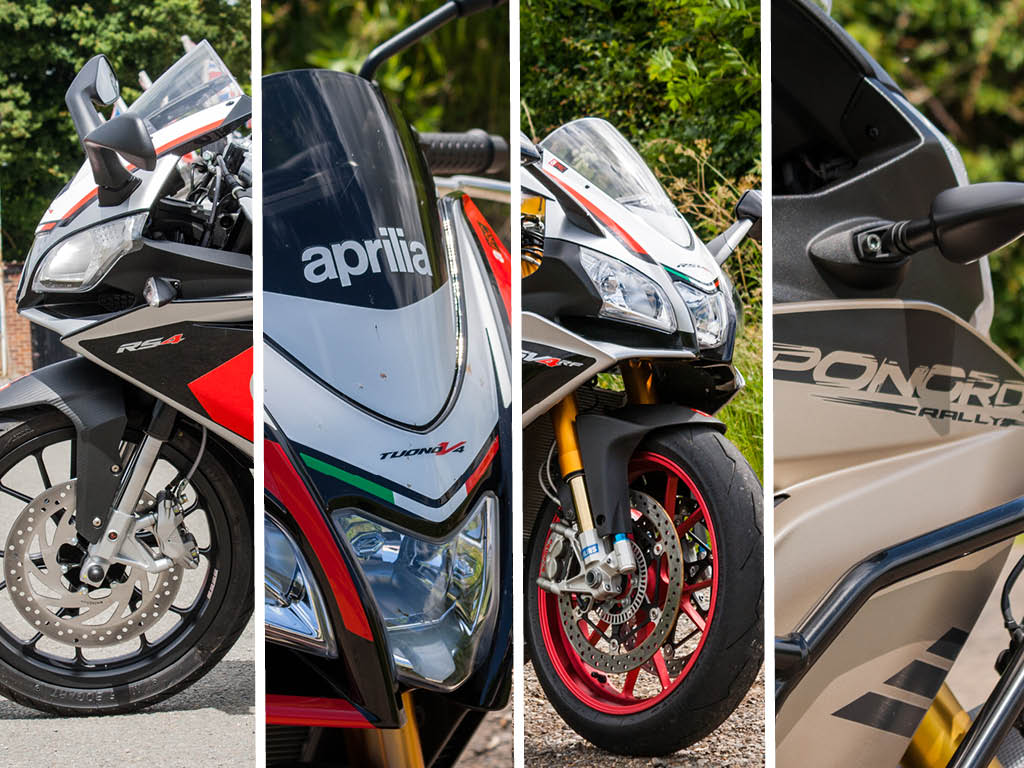 Growing up fast: One morning, four Aprilias | Visordown